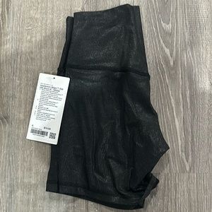 Lululemon align Rib HR short 6” shine